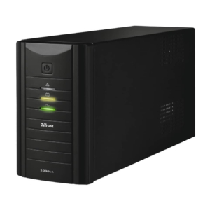 Gruppo di continuità Oxxtron 1000VA Trust con batteria integrata - 2 prese Nero - 21199