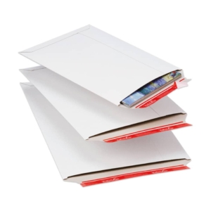 Buste per spedizioni rigide ColomPac in cartone ondulato - 17,5x25 cm Bianco (conf.20)
