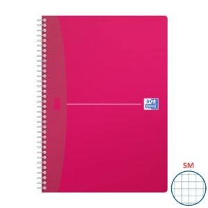 Quaderno con spirale OFFICE My COLOURS copertina in polipropilene Oxford - A4 - 5 mm - 90 fogli