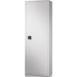 Armadio in metallo Grigio multiuso - BA-60-PIANI Tecnical 2 - 4 ripiani - 60x41x181,5 cm