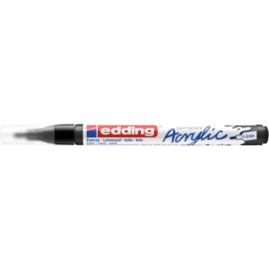 Pennarello acrilico Edding 5300 - punta tonda 1-2 mm Tratto fine - Nero intenso - 4-5300901