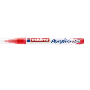 Pennarello acrilico Edding 5300 - punta tonda 1-2 mm Tratto fine - Rosso traffico - 4-5300902