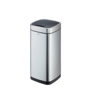 Cestino con sensore DURABLE NO TOUCH Argento metallizzato - capienza 35 litri
