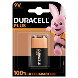 Batterie alcaline Duracell Plus100 Transistor 9V - MN1604 mAh - DU0503 (10 pezzi)