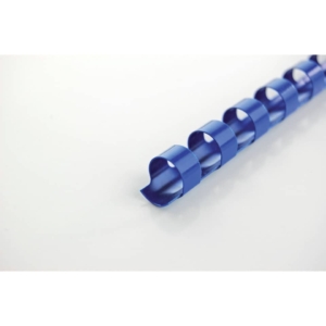 Dorsi plastici CombBind a 21 anelli - 10 mm A4 - fino a 65 fogli - GBC Blu - 4028235 (conf.100)