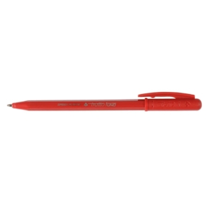 Penne a sfera Tratto 1 Green Plastic punta 1 mm a rotazione - Tratto 0,5 mm - Rosso - F838302 (conf.50)
