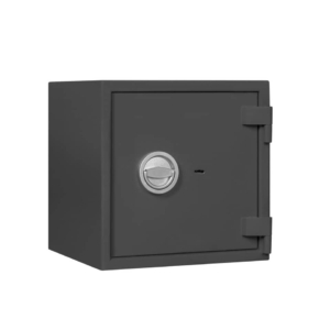 Cassaforte di sicurezza Format m - 46 litri - 40,5x40,5x38,5 cm - 28kg - Grigio serratura a chiave doppia mappa - m 2