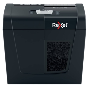 Distruggidocumenti Rexel Secure X6 - P-4 cestino 10 litri - taglio a frammenti 4x40 mm