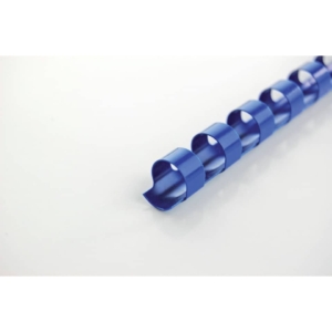 Dorsi plastici CombBind a 21 anelli - 6 mm A4 - fino a 25 fogli - GBC Blu - 4028233 (conf.100)