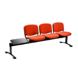 Panca 3 posti - Agata DADO UNISIT con tavolo - polipropilene - Arancione - L200xP58xH82 cm