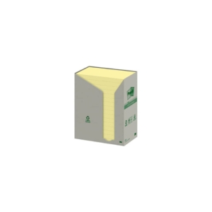 Foglietti Post-it® Notes Giallo in carta riciclata - 80x127 mm (conf.16 blocchetti da 100 foglietti)