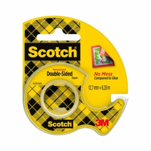 Chiocciola ricaricabile nastro biadesivo Trasparente Scotch® 665 - 12 mm x 6,3 m - 665-136D