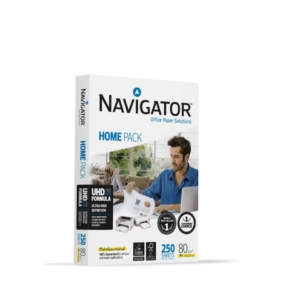 Carta per fotocopie Navigator Home Pack 80g/m² A4 - Risma da 250 fogli