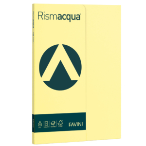 Carta colorata Favini Rismacqua colori tenui 90g/m² A4 - risma da 100 fogli Giallo chiaro