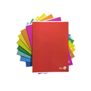 Maxi quaderni Be More Color Basic A4 80 g/m² rigatura C - 20 fogli + risguardo - colori assortiti - 0110602 (conf.10)