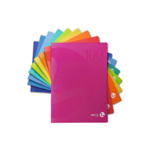 Maxi quaderni Be More Centus A4 100 g/m² rigatura A - 18 fogli + risguardo - 9 colori assortiti - 0101029 (conf.12)