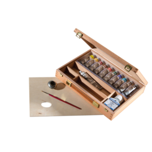 Cassetta in legno Maimeri 20x30 cm - colori acrilici Assortiti M1299068 (conf.12)