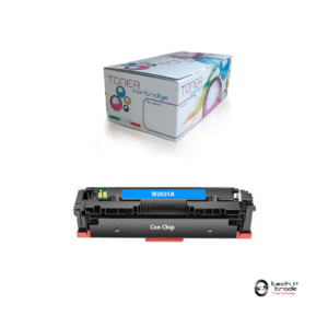 Toner rigenerato HP 415A - W2031A ciano - TTPHPW2031A-CHIP