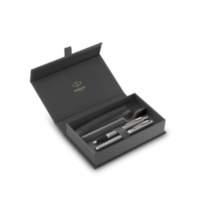 Gift Set Duo Parker - penna stilografica M + penna a sfera M IM Stainless CT