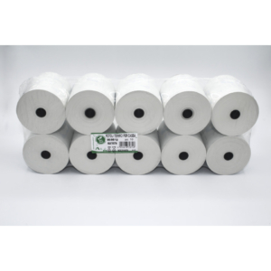 Rotoli registratore di cassa Rotolificio Pugliese BPA Free 48 g/m² - 80 mm x 75 m - foro 12 mm - NBA7980TW (conf.10)