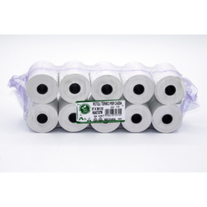 Rotoli registratore di cassa Rotolificio Pugliese BPA Free 48 g/m² - 57 mm x 27 m - foro 12 mm - NBA5730TW (conf.10)