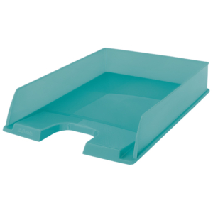 Vaschetta portacorrispondenza Esselte Colour'Ice polistirolo A4 Blu Trasparente