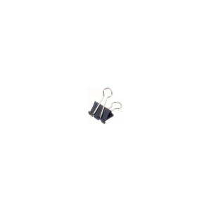 Molle Double Click Q-Connect Foldback Nero 19 mm - KF01282 (conf. da 10 molle)