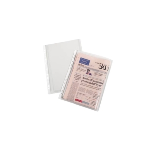Buste con soffietto alta capacità Elba - 21x29,7 cm - Trasparente - 2086 (conf.10)