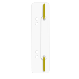 Pressini fermafogli Q-Connect 34x150 mm Bianco (conf.25)