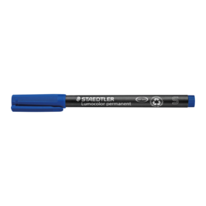 Staedtler Lumocolor® Permanent - Pennarello indelebile punta fine - Blu - superfine - 0,4 mm