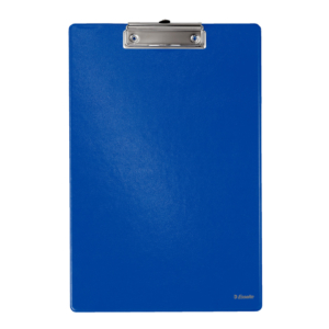 Portablocco con clip Esselte Standard cartoncino/polipropilene Blu 560550