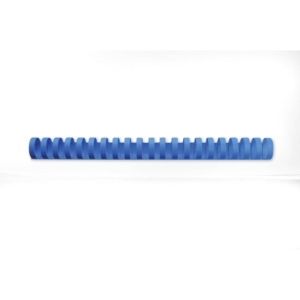 Dorsi plastici CombBind a 21 anelli - 19 mm A4 - fino a 165 fogli - GBC Blu - 4028621 (conf.100)