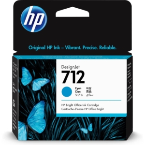 Cartuccia Ink 712 - 29 ml HP Ciano 3ED67A