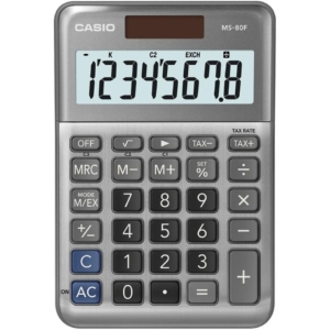 Calcolatrice da tavolo MS80B Casio 8 cifre - MS-80F-WA-EP