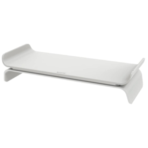 Supporto per monitor regolabile a 2 altezze Leitz Ergo grigio chiaro - 209x112x438 mm - 65040085