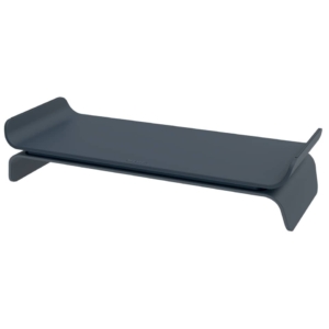 Supporto per monitor regolabile a 2 altezze Leitz Ergo grigio scuro - 209x112x438 mm - 65040089