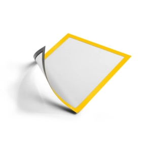 Cornici espositive Durable DURAFRAME® MAGNETIC formato A4 Gialle - 4869-04 (conf.5)