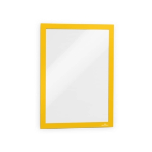 Cornici espositive Durable DURAFRAME® formato A4 - Gialle - 4872-04 (conf.2)
