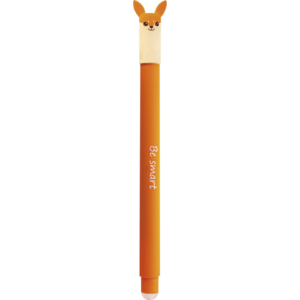 Penna roller gel cancellabili Eberhard Faber Animal - Fox - Blu - 582105