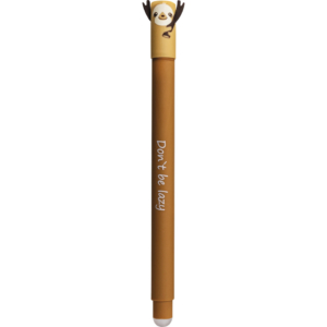 Penna roller gel cancellabili Eberhard Faber Animal - Sloth - Blu - 582109
