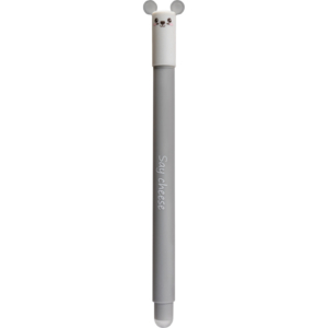 Penna roller gel cancellabili Eberhard Faber Animal - Mouse - Blu - 582108