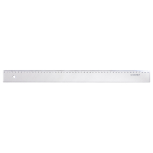 Righello Q-Connect Trasparente 50 cm KF00589