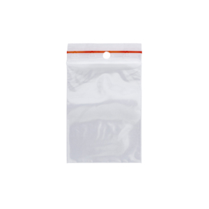 Buste trasparenti chiusura grip in LDPE 50 μm Q-Connect idonee al contatto alimentare - 6x8 cm (conf.1000)