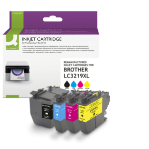 Cartuccie Q-Connect rigenerata Brother LC3219XL nero/ciano/magenta/giallo KF14254