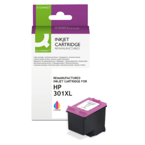 Cartuccia Q-Connect rigenerata HP 301XL colore ciano/magenta/giallo - KF13979