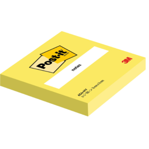 Foglietti Post-it® Giallo neon 100 fogli/blocchetto 76x76 mm 7100180386 (conf.6)