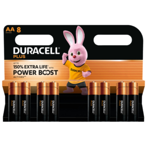 Batterie alcaline Duracell Power Boost Stilo AA MN1500 - DU0113 (conf.8)