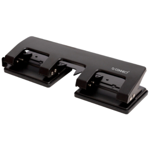 Perforatore a 4 fori Q-Connect Nero 25 fogli KF01238