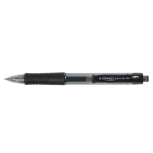 Penna a sfera inchiostro gel Q-Connect Sigma - M - 0,5 mm Nero