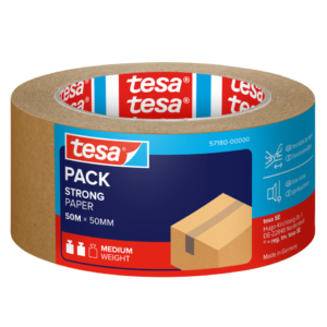 Nastro adesivo in carta Tesa - 50mmx50m - Avana - 57180-00000-02